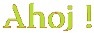 Ahoj