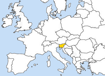 La Slov&eacute;nie en Europe