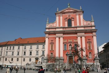 Eglise franciscaine de Ljubljana