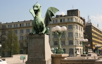 Pont des dragons, Ljubljana